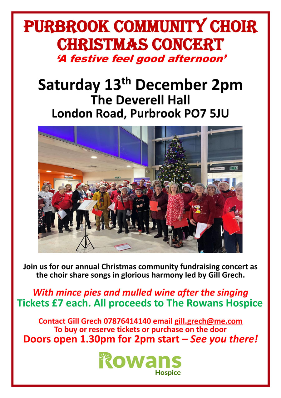 Festive Musical Concert December 2025 in support of the Rowans Image 2