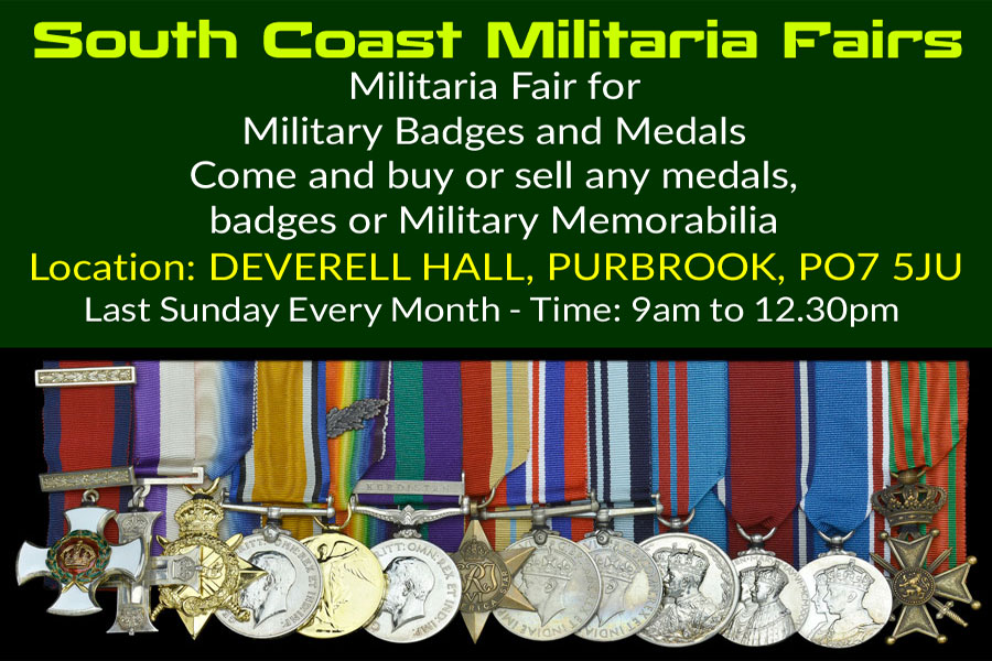 Hall User - South Coast Militaria Fairs