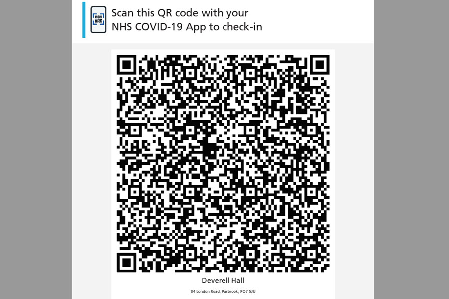 QR Codes at Deverell Hall