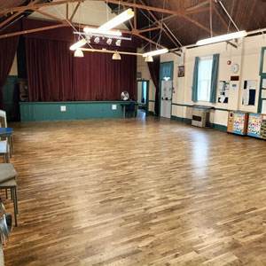 Main Hall looking towards Hall Stage